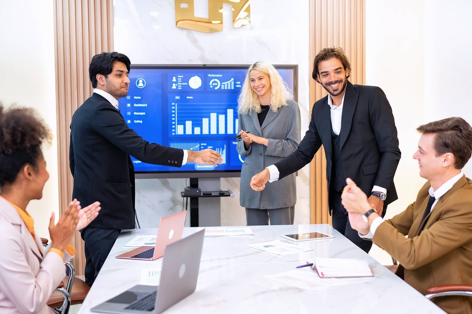 Professional task involving structured document review.